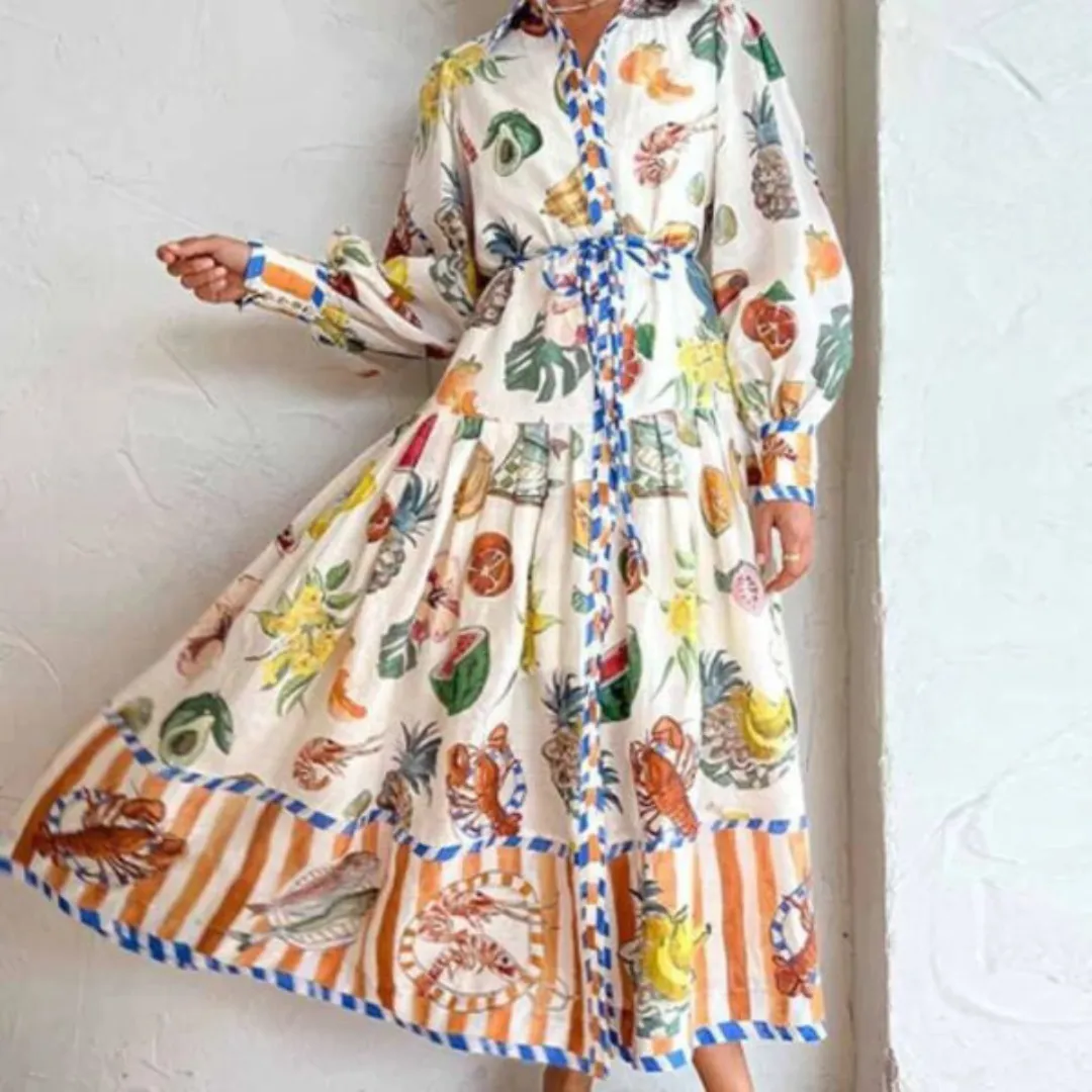 ARIELL™ | ELEGANT COLORFUL DRESS