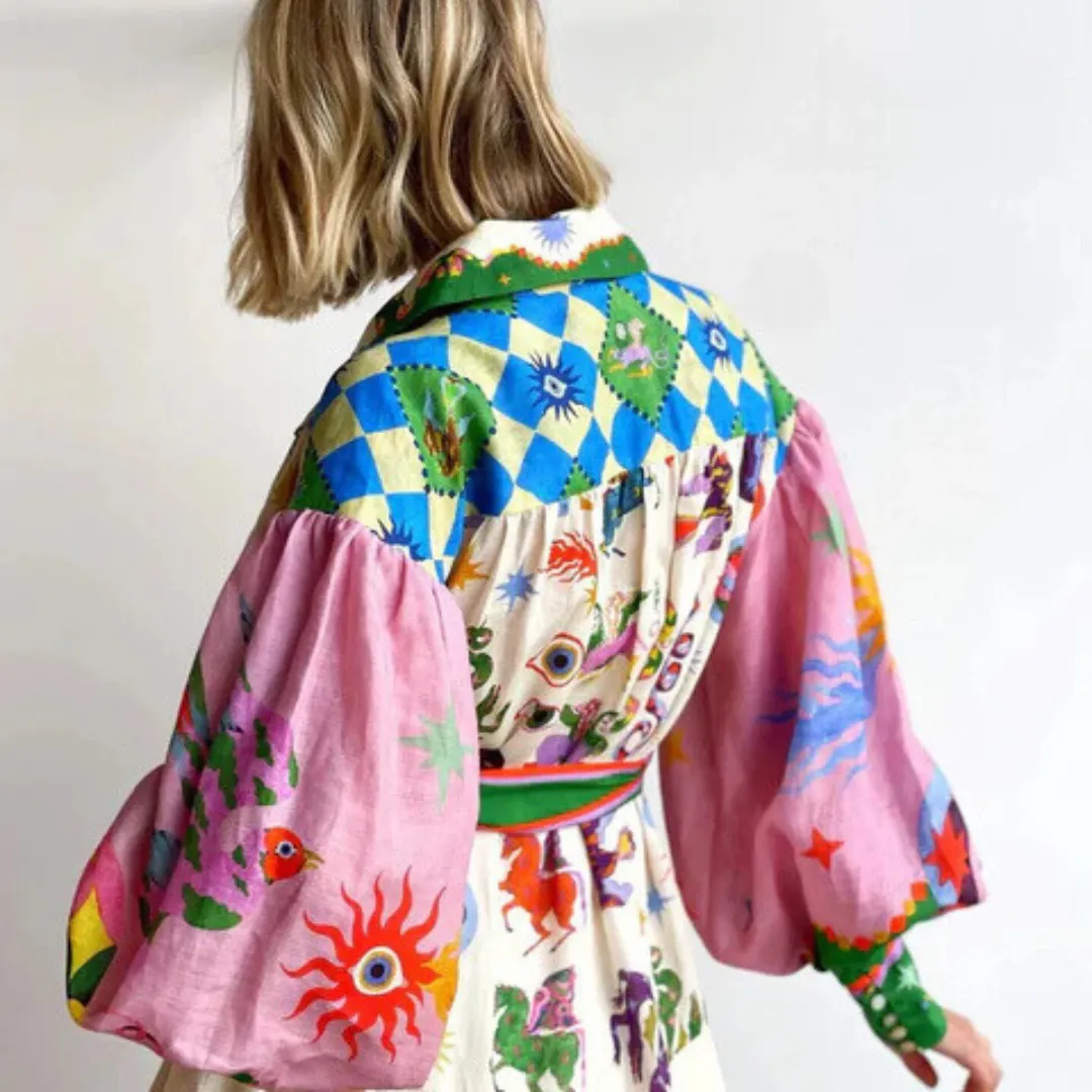 ARIELL™ | ELEGANT COLORFUL DRESS