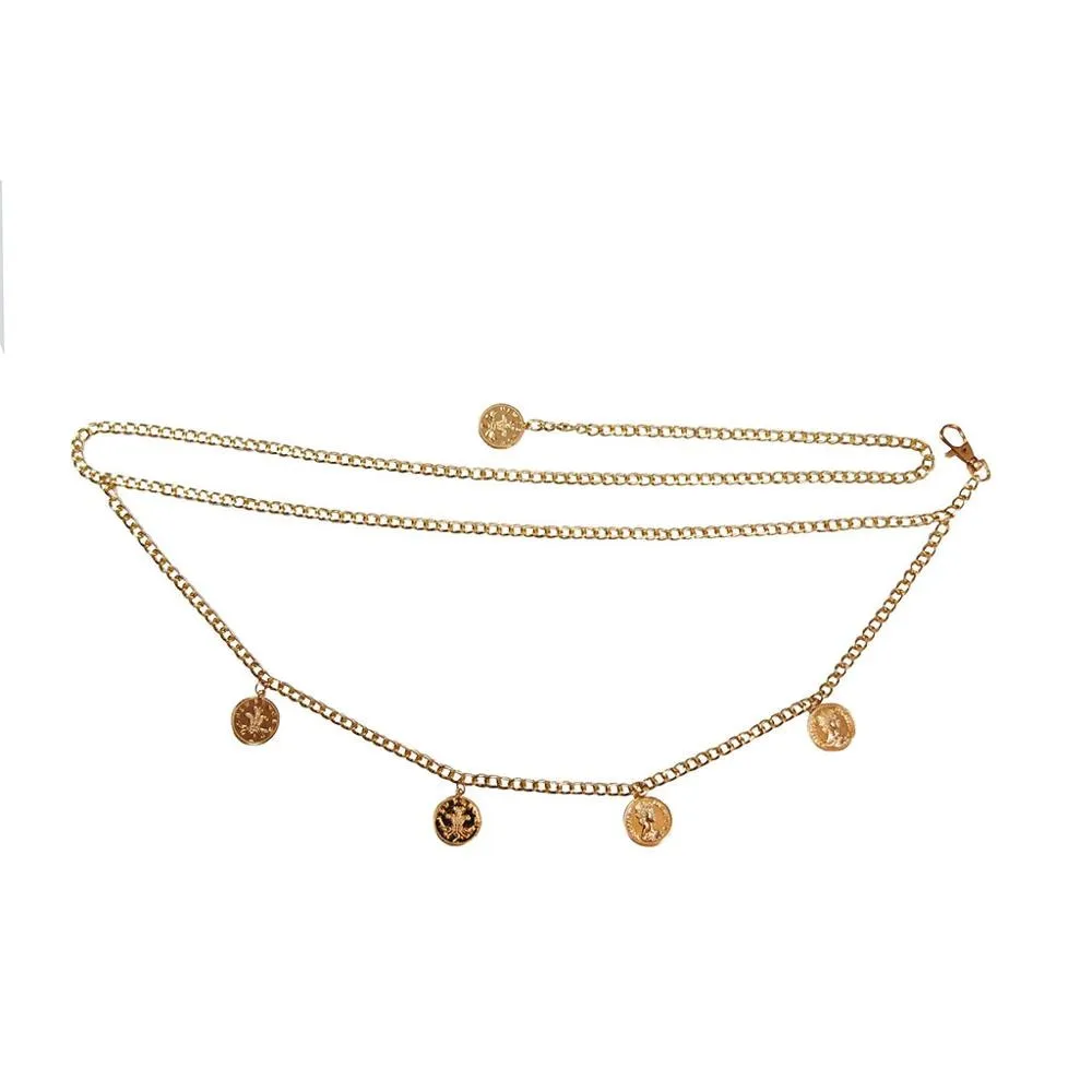 Boho Coin Waist Chain