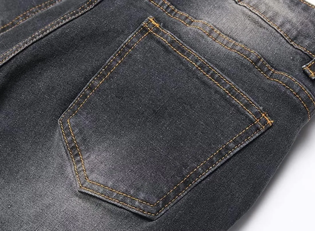 Boys Stylish Skinny Fit Stretchy Ripped Distressed Jeans Pants
