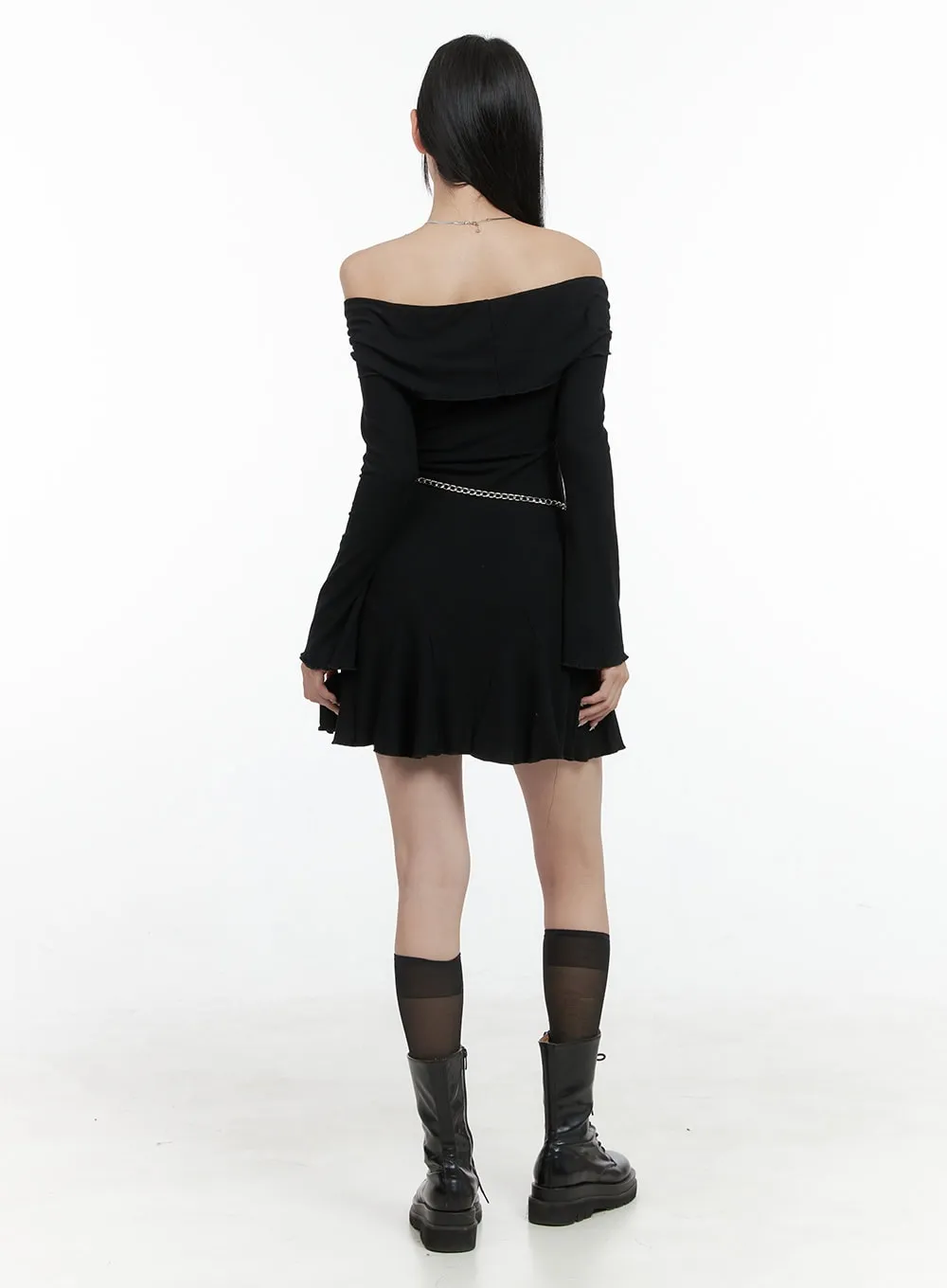 Chic Silver Chain Waist Belt OS409