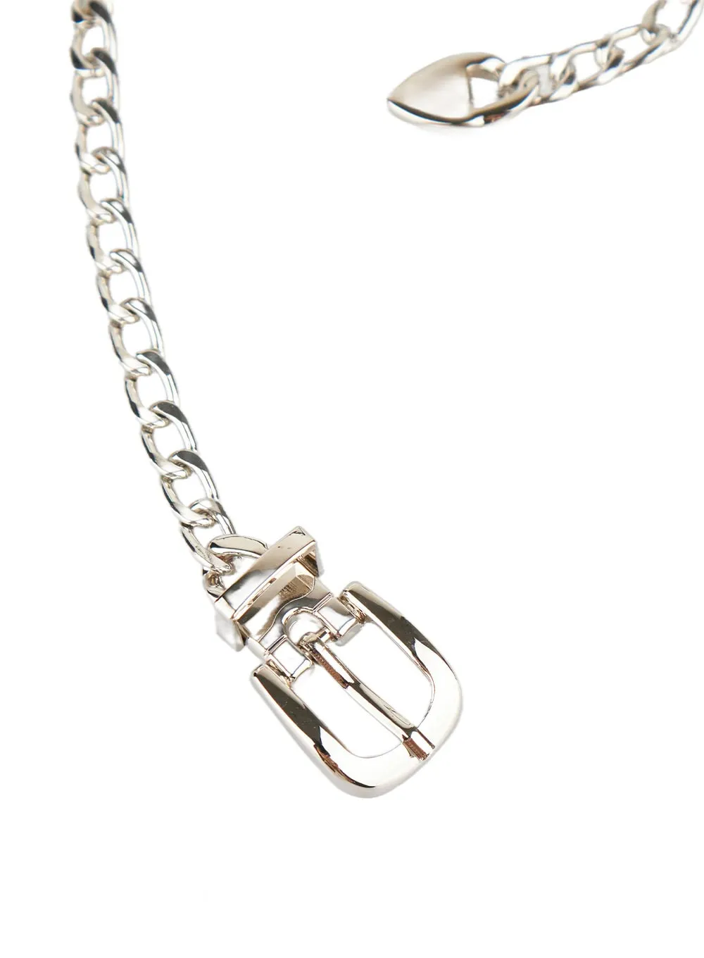 Chic Silver Chain Waist Belt OS409