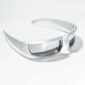 Chokore Sports Sunglasses with UV Protection & Polarized Lenses (Silver)