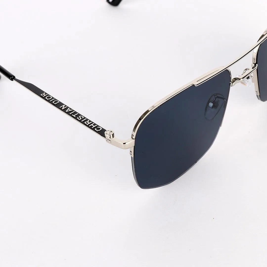 Christian Dior Luxury Hand Crested Black Sunglasses