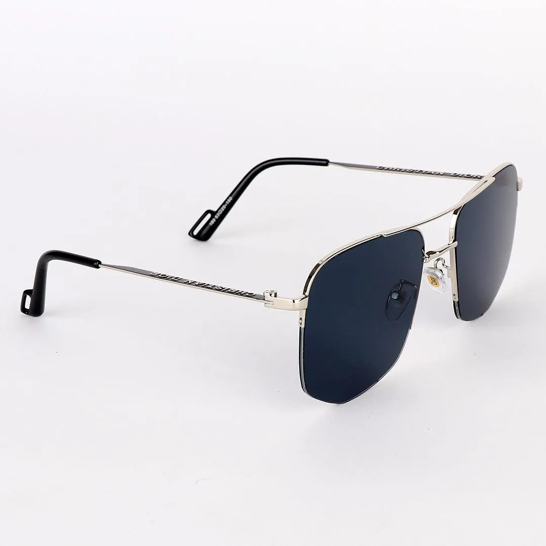 Christian Dior Luxury Hand Crested Black Sunglasses