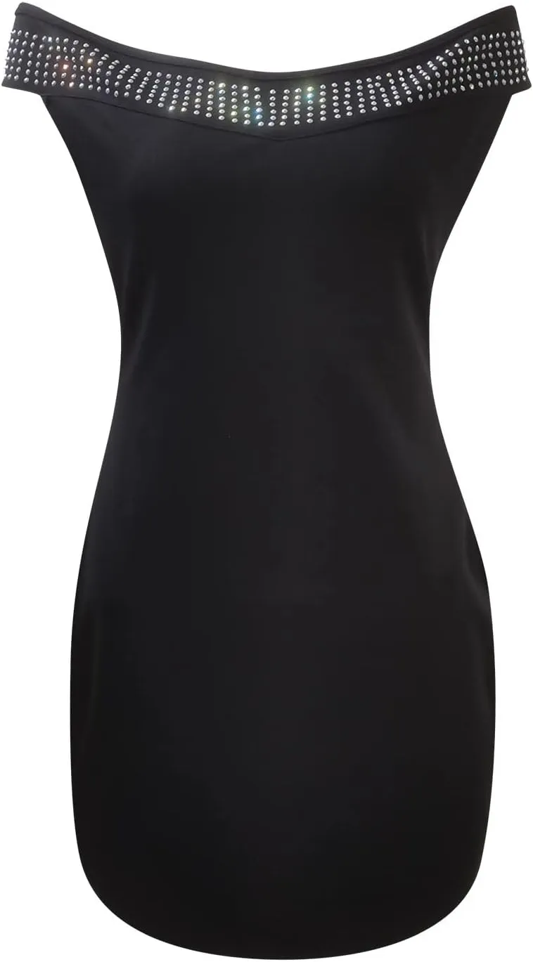 Cocktail Dress for Women,2024 Elegant Sexy Skinny Wedding Guest Dress,Trendy Ruched Slit Irregular Party Dress