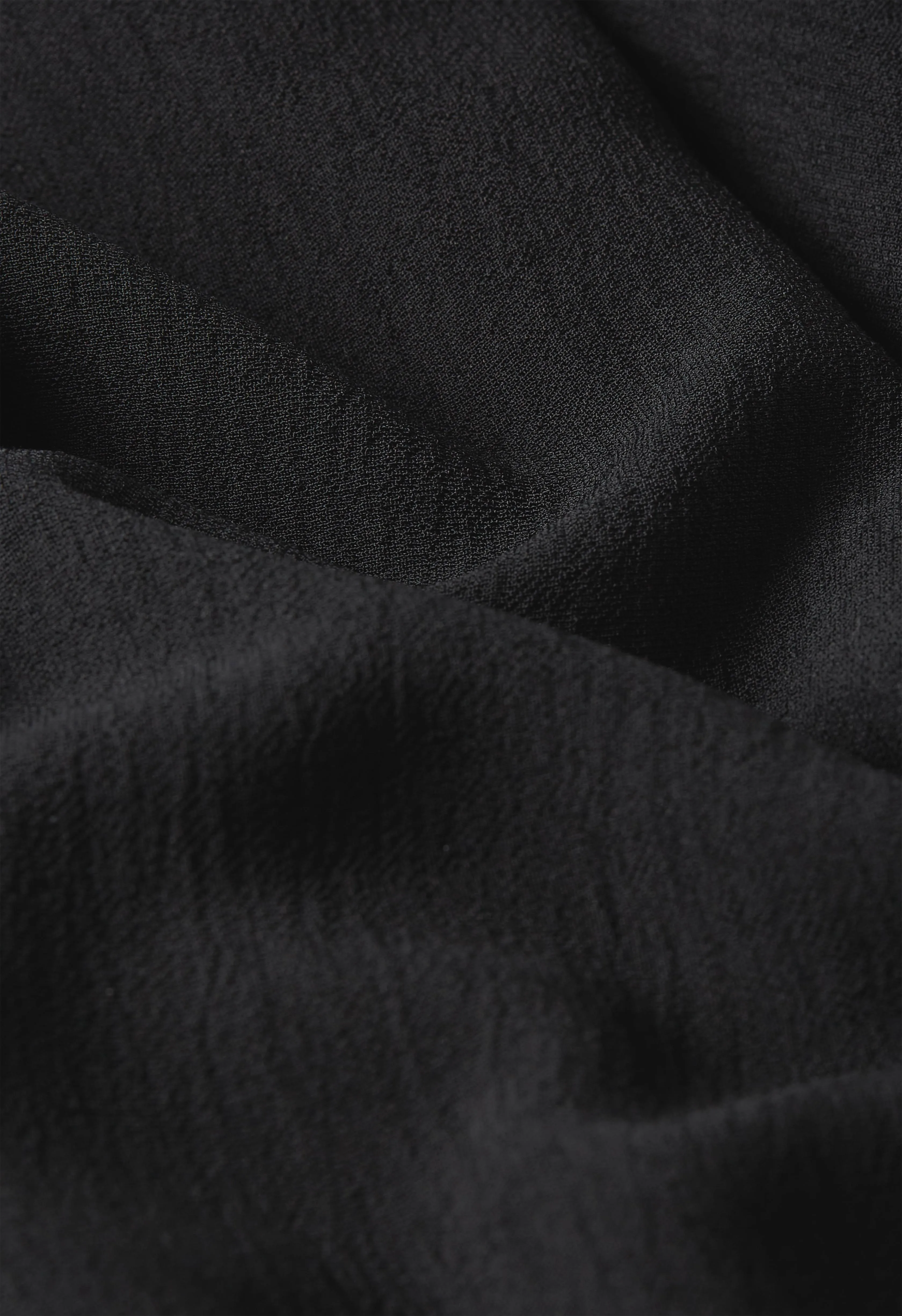 Crepe Dress | Black