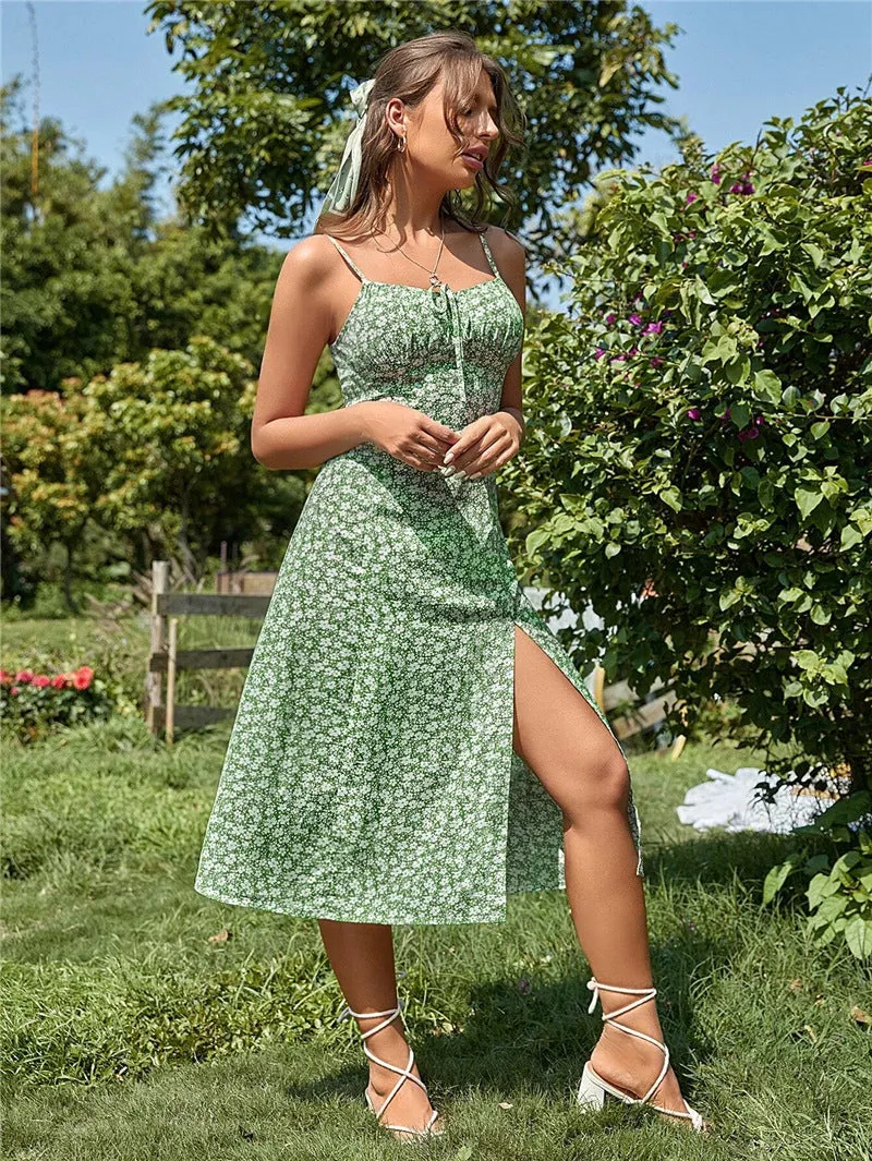 Floral Commuter Elegant Dress