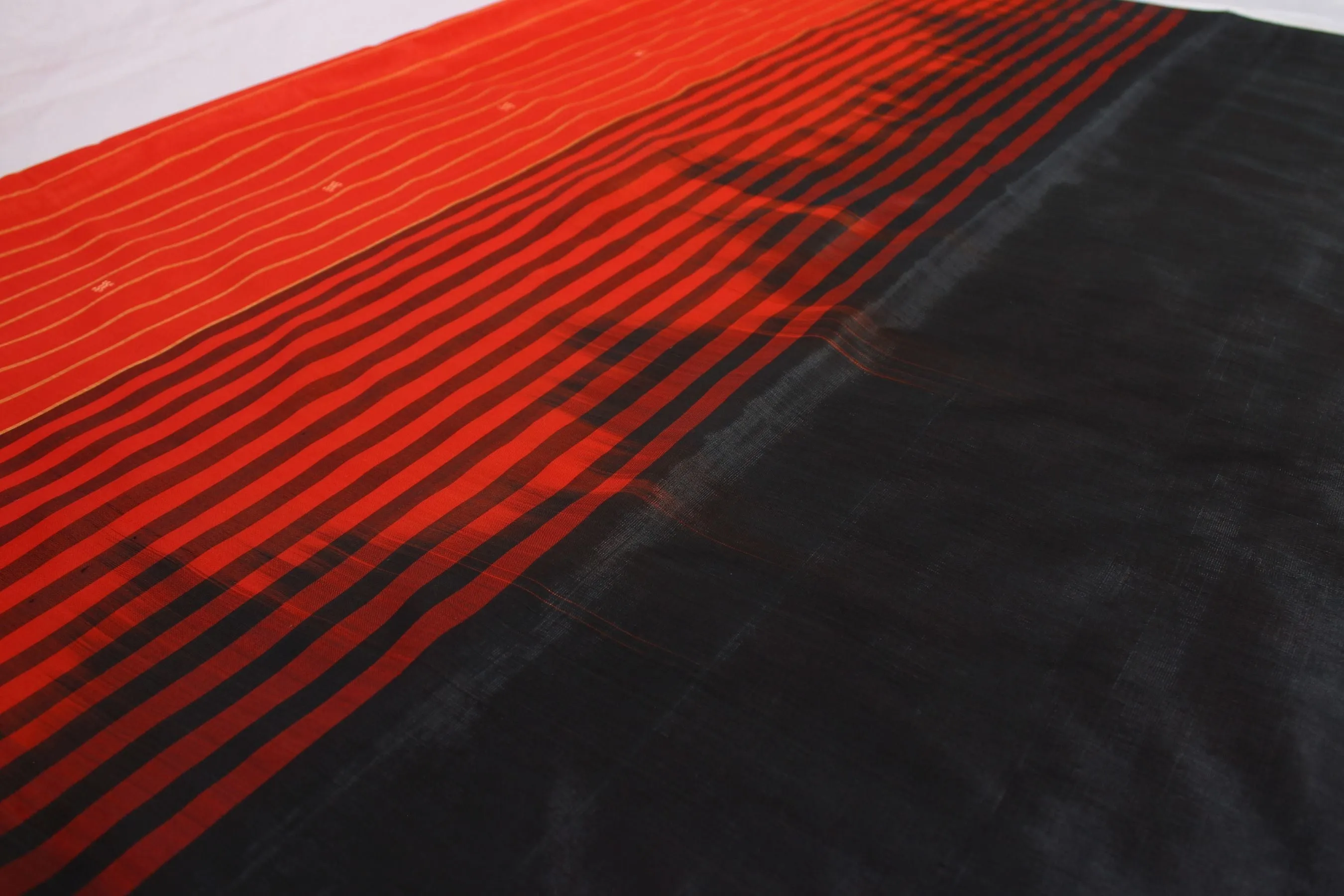 Hand-Woven Banana Pith Saree: Fusion of Sustainability & Elegance