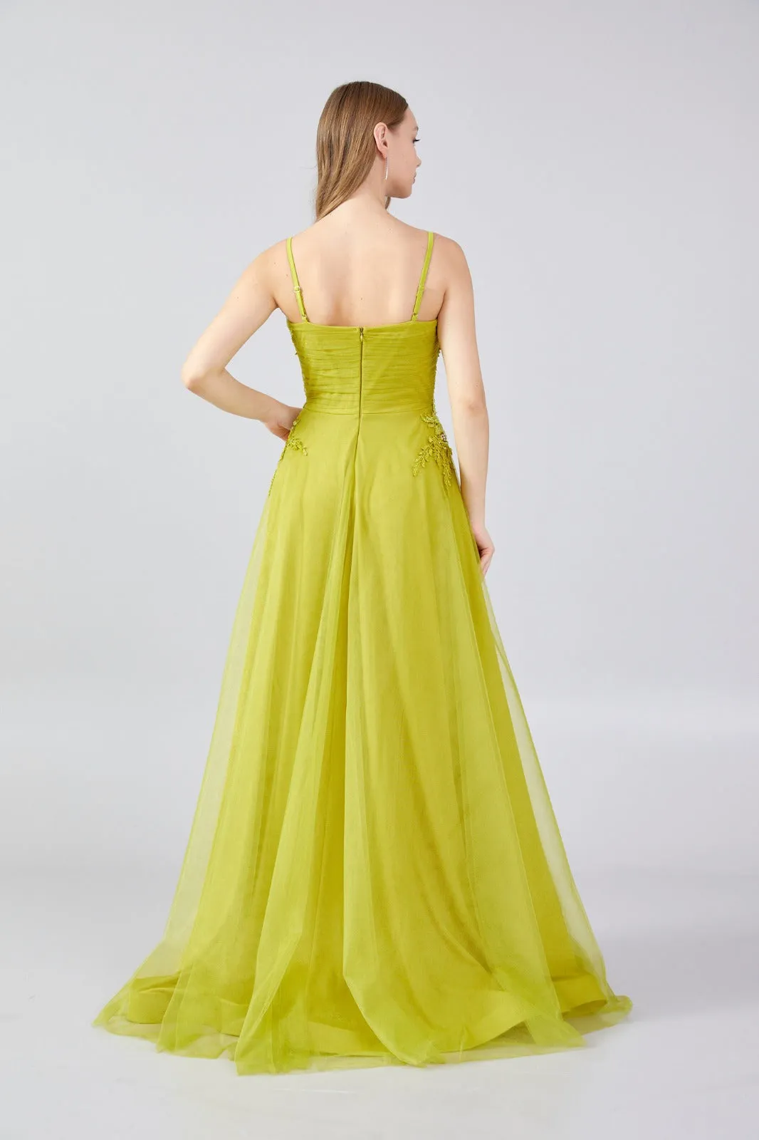 Maxi Flowy Tulle Dress