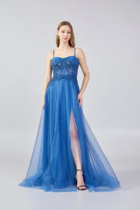 Maxi Flowy Tulle Dress