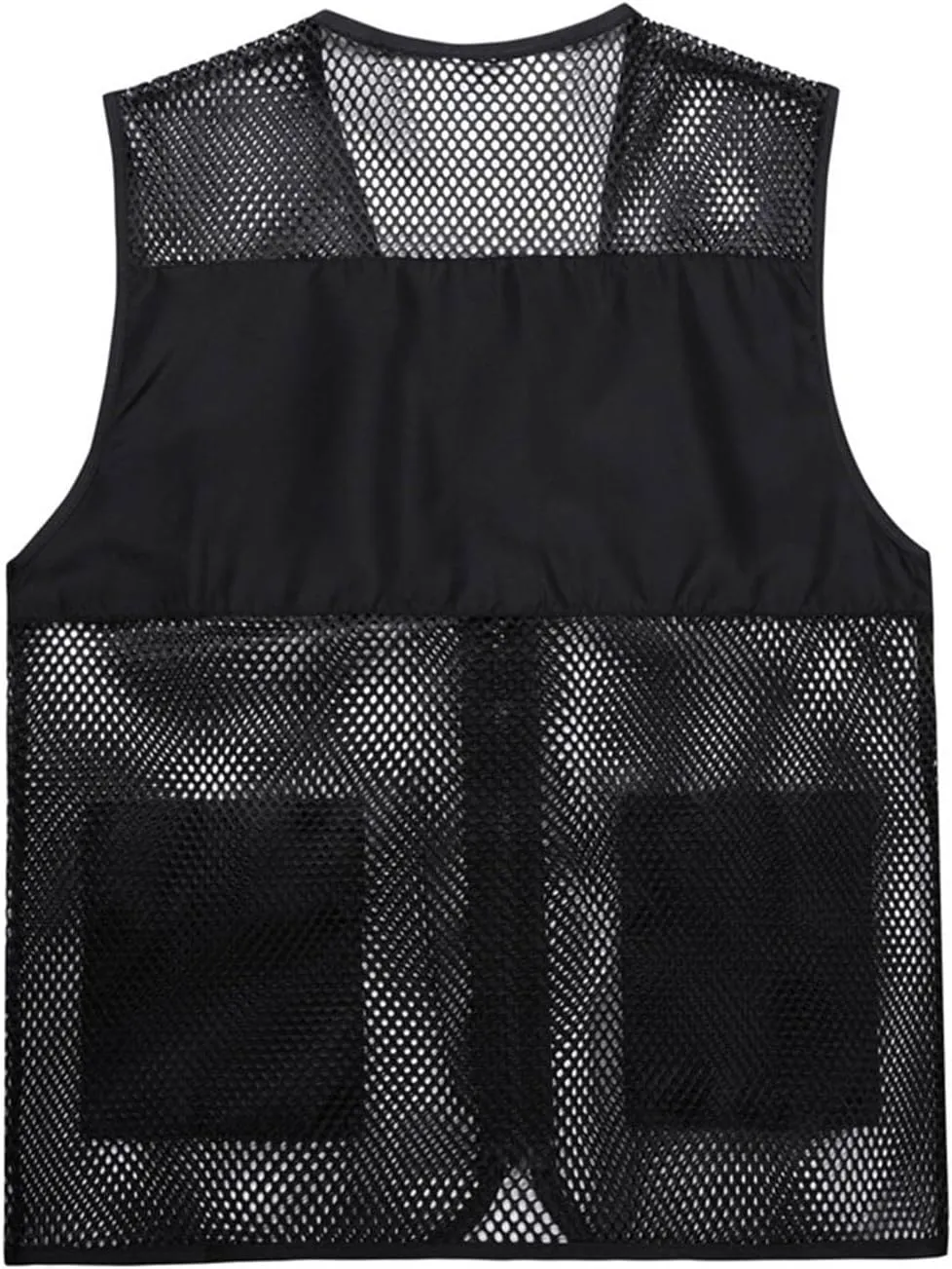 Mens Breathable Mesh Vest Jacket Summer Casual Lightweight Cycling Travel Zip Up Vests Outdoor Fishing Work Waistcoat