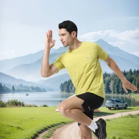 Men's Short-Sleeved Breathable Running T-shirts