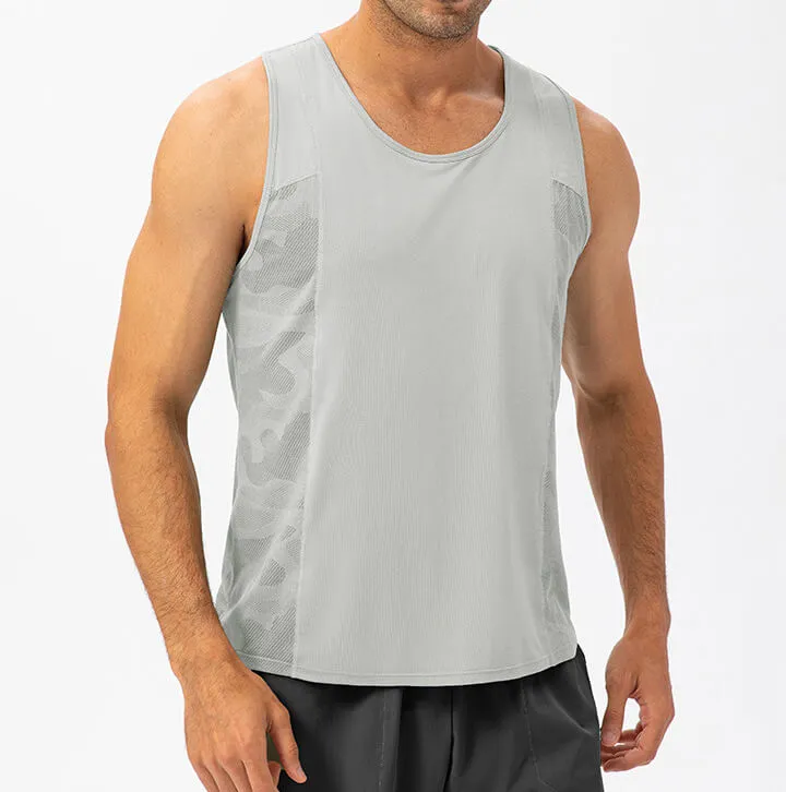 Men's Sports Vest Loose T-Shirt Breathable Quick Drying