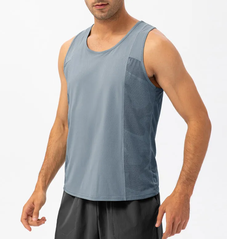 Men's Sports Vest Loose T-Shirt Breathable Quick Drying