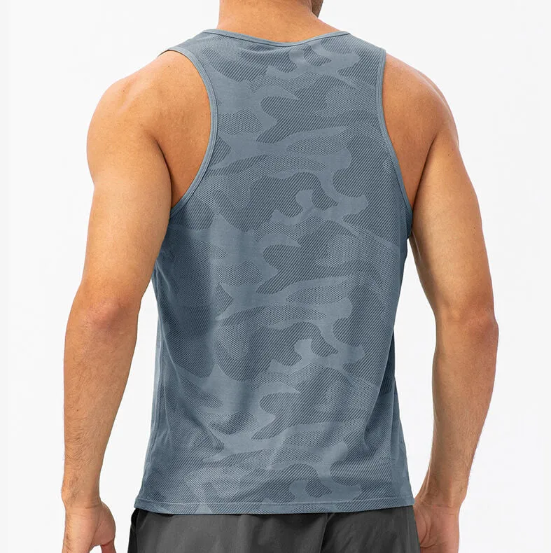 Men's Sports Vest Loose T-Shirt Breathable Quick Drying
