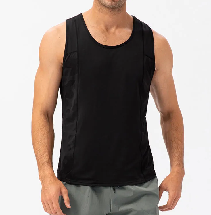 Men's Sports Vest Loose T-Shirt Breathable Quick Drying