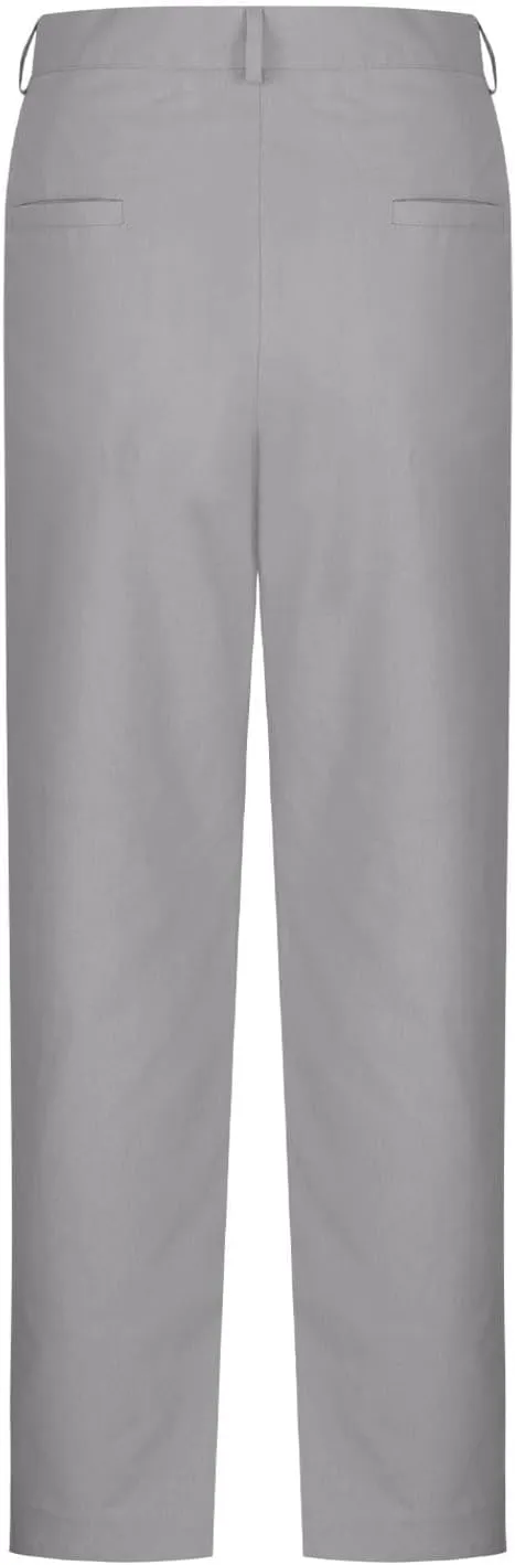 Mens Summer Linen Pants Elastic Waist with Button Casual Lightweight Beach Yoga Lounge Loose Fit Comfort Pants