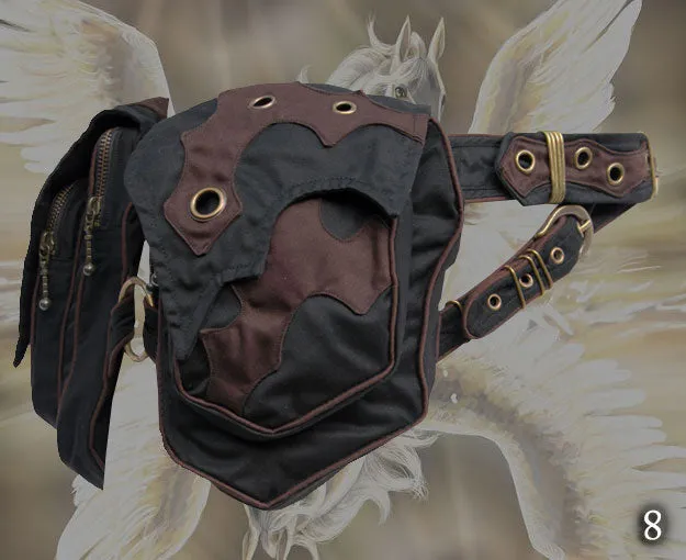 Pegasus men's twin pocket Belt Bags