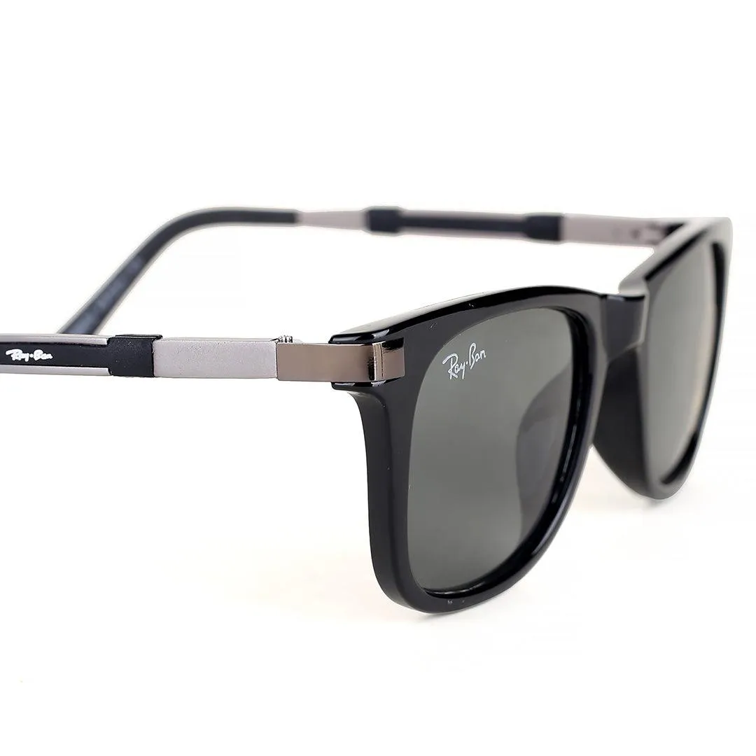 Ray-Ban G-15 Lens Silver Black Hand Designed Sunglasses