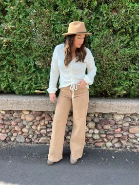 Risen High Rise Tummy Control Wide Pants