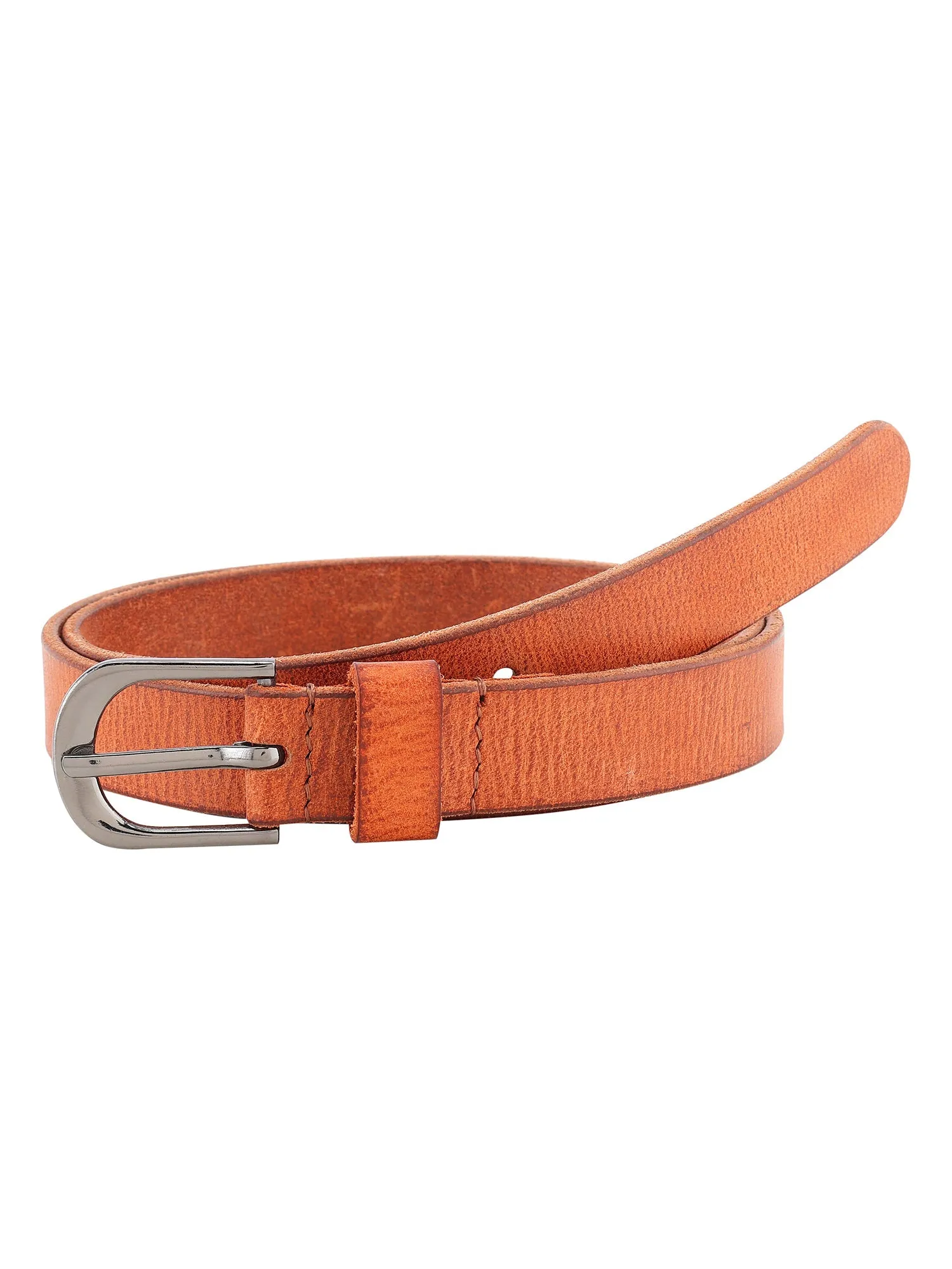 Rust Genuine Leather Women's Belt