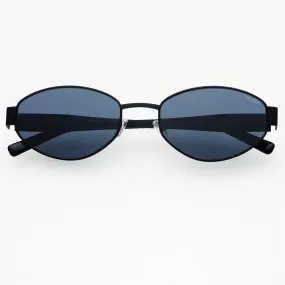 Soho Oval Sunglasses - Black