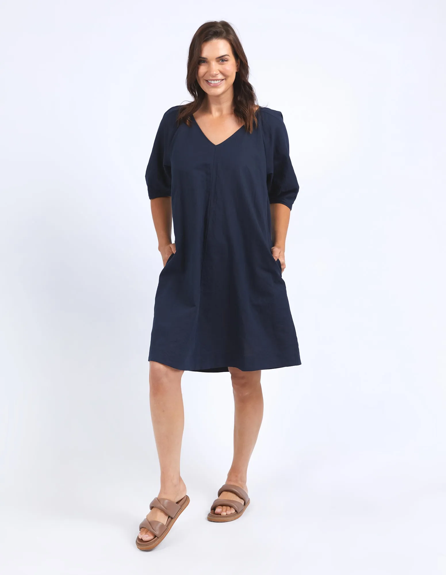 Stevie Dress Dark Sapphire