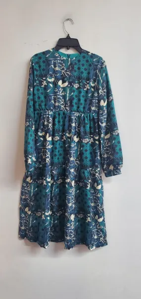 Teal Flow Dress 207
