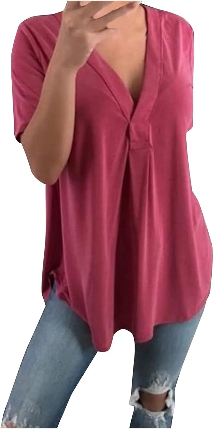 Top T-Shirt for Women Beach Daily Causal T-Shirt T