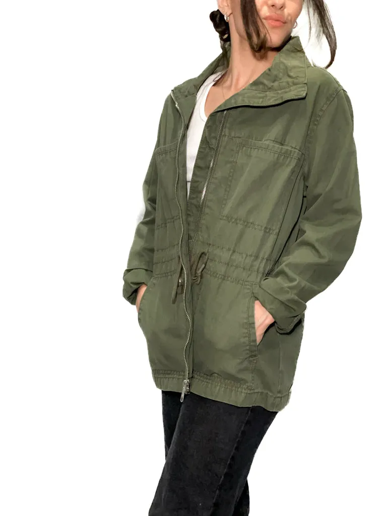 Upcycled Peace Tour Army Jacket