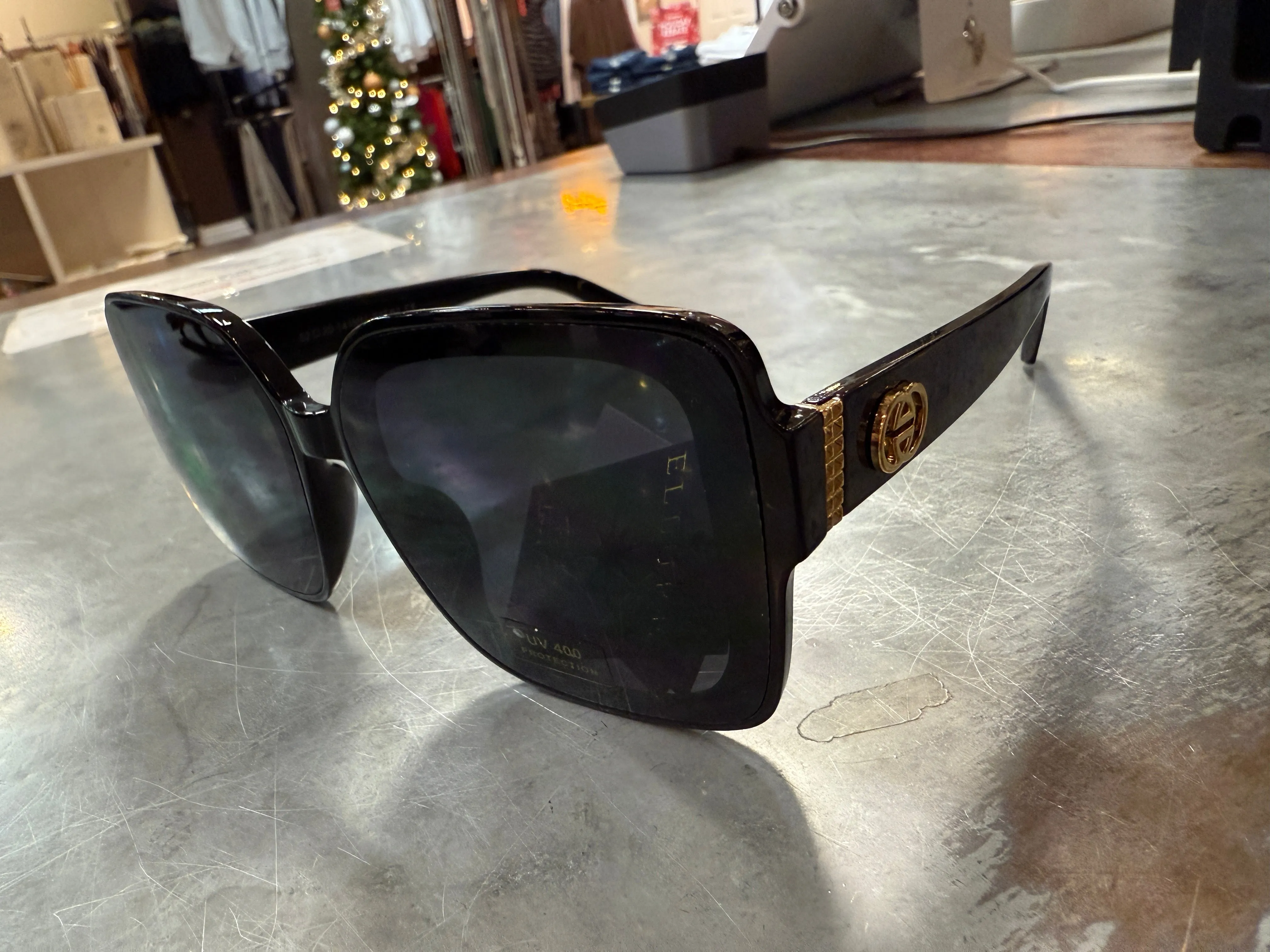 Womens Boxy Fashion Sunglasses