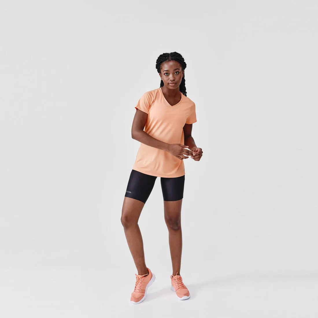 Women's breathable short-sleeved running T-Shirt Dry
