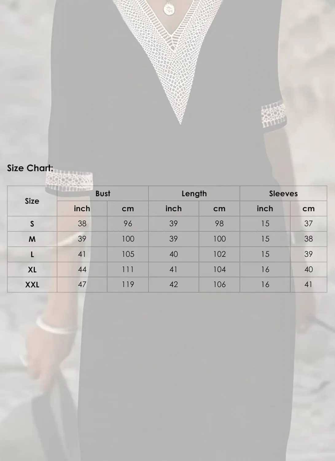 Women's Half Sleeves V-Neck Midi Dress Elegant Black Plain Natural Slim Fit Elegant Shift Dresses with Lace Trim