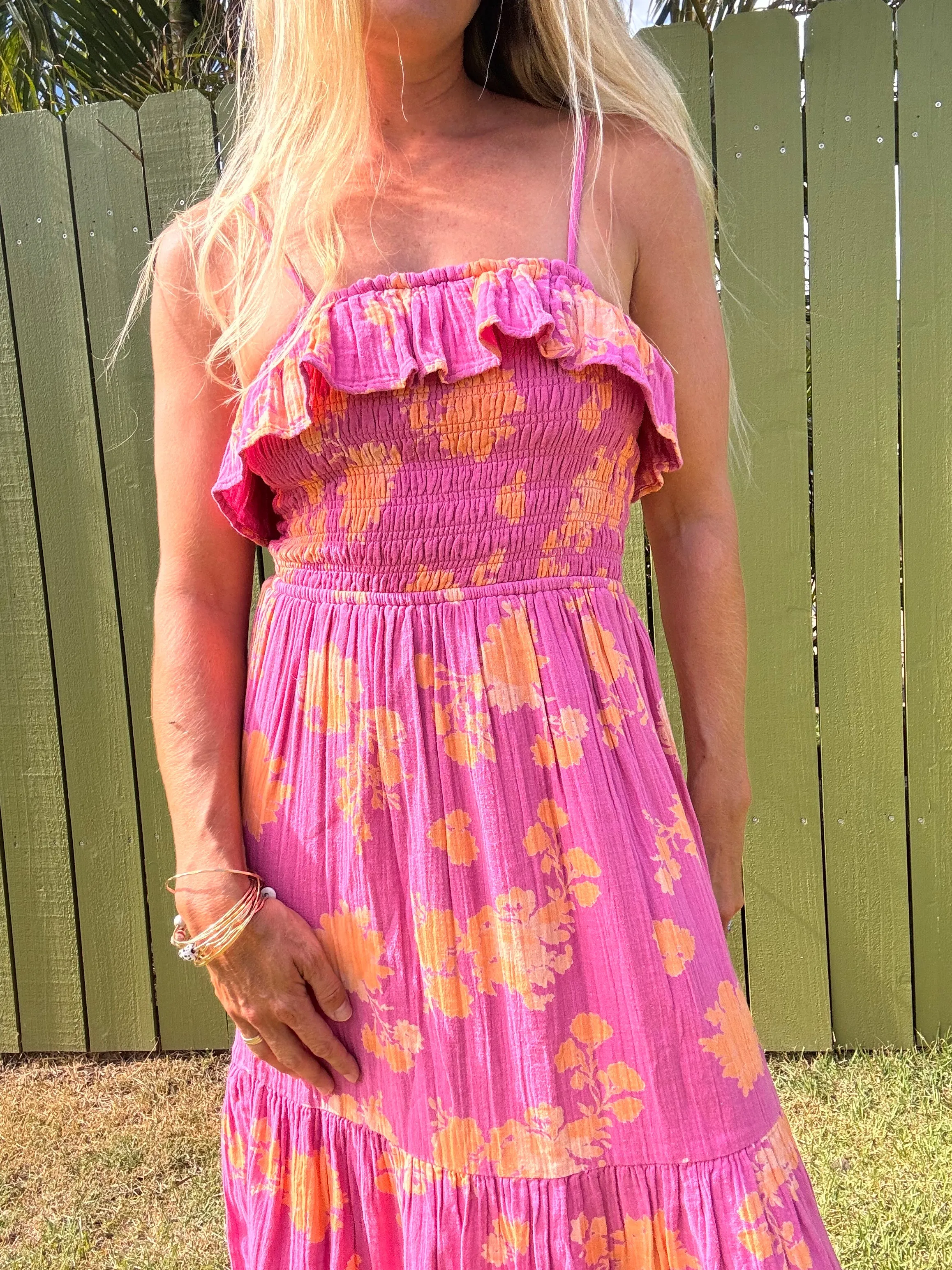 ZSUPPLY Bahari Sunshine midi dress